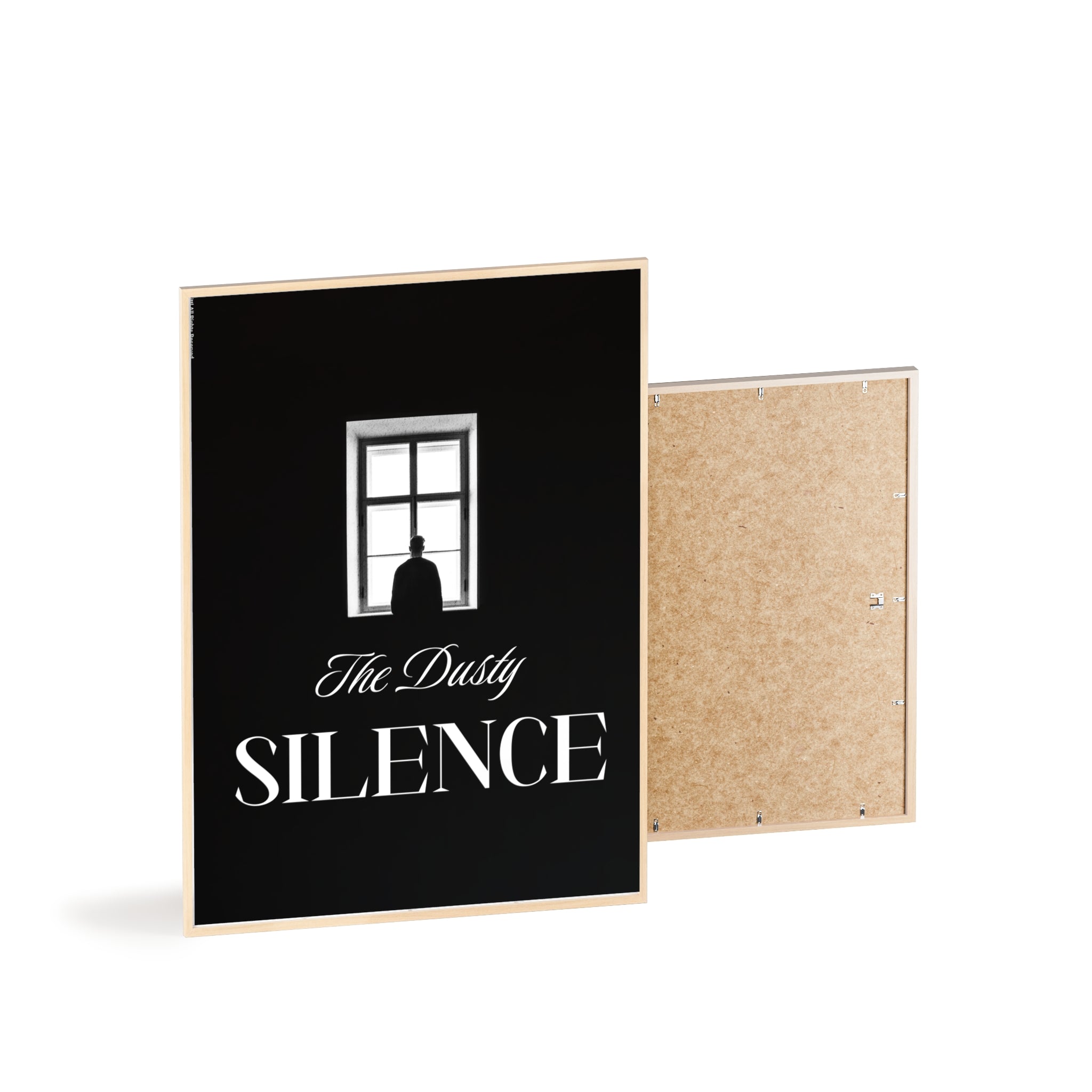 THE DUSTY SILENCE -  MINIMAL POSTER